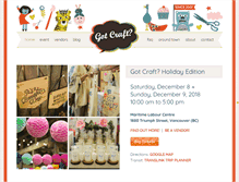 Tablet Screenshot of gotcraft.com